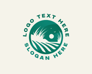 Eco - Agriculture Eco Grass logo design