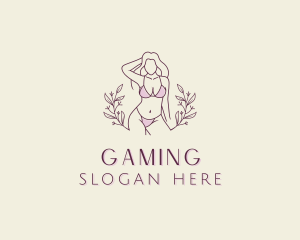 Lingerie - Bikini Beauty Spa logo design