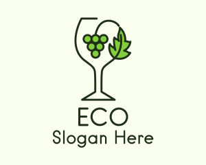 Grape Leaf Glass Logo