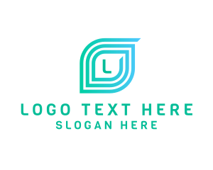 Gradient - Modern Maze Technology logo design