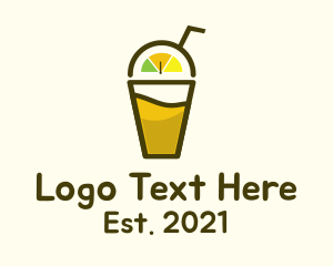 Beverage - Fruit Energy Drink logo design
