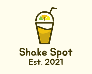 Shake - Fruit Energy Drink logo design