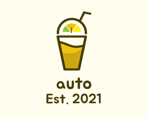 Drinking - Fruit Energy Drink logo design