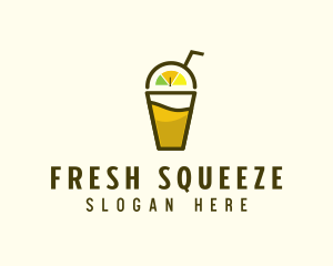 Juicer - Beverage Drink Speedometer logo design