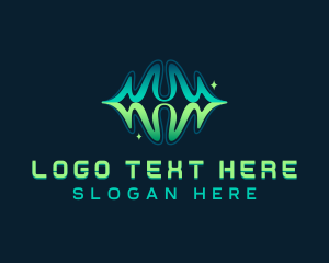 Tech - Music Wave Tech Studio logo design