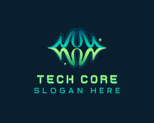 Music Wave Tech Studio logo design