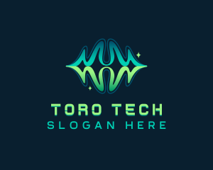 Music Wave Tech Studio logo design