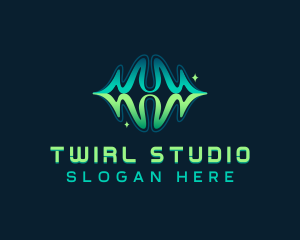 Music Wave Tech Studio logo design