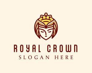 Princess - Regal Princess Crown logo design