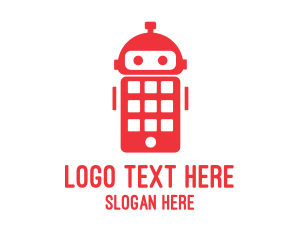 Robot - Robot Phone logo design