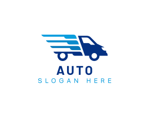 Shipping - Exrpess Trucking Delivery logo design