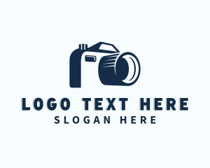 Photo Studio - Multimedia Camera Photography logo design