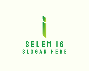 Green Firm Letter I Logo