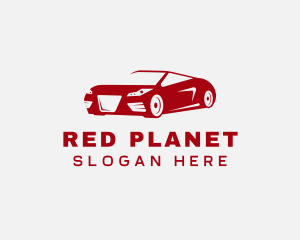 Red Car Transport logo design