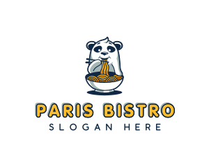 Restaurant Noodle Bear  logo design