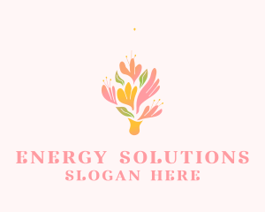 Spring Flower Bouquet  logo design