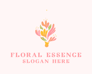 Bouquet - Spring Bloom Bouquet logo design