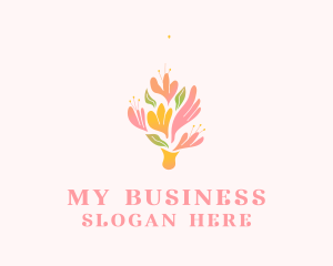 Spring Bloom Bouquet  logo design
