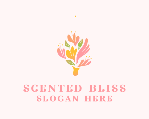 Fragrance - Spring Bloom Bouquet logo design