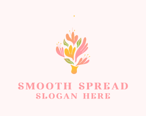 Spring Flower Bouquet  logo design