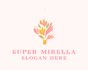 Environment - Spring Bloom Bouquet logo design