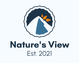 Scenery - Nature Mountain Scenery logo design
