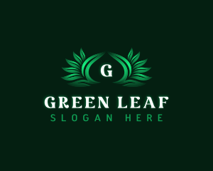 Landscaping Garden Leaves logo design