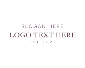 Tailor - Simple Luxury Wordmark logo design