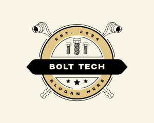 Bolt - Socket Wrench Bolt logo design