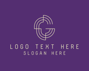 Letter G - Tech Software App logo design