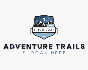 Mountain Hiking Adventure  Logo