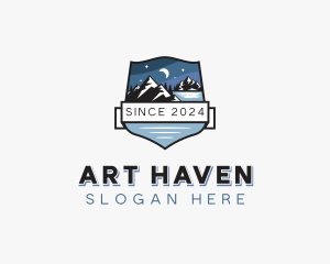 Mountain Hiking Adventure  Logo