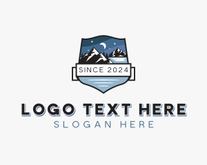 Mountain Hiking Adventure  Logo