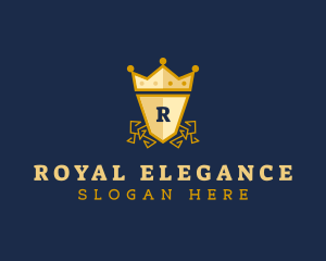 Royal Shield Boutique logo design