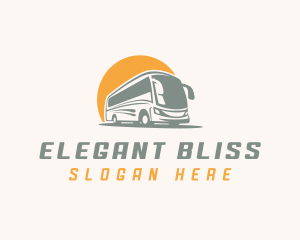 Road Trip - Tourist Shuttle Bus logo design