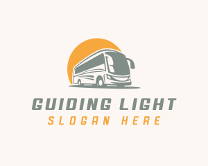 Tourist Shuttle Bus logo design