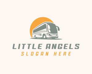 Road Trip - Tourist Shuttle Bus logo design