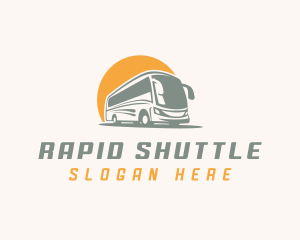 Shuttle - Tourist Shuttle Bus logo design