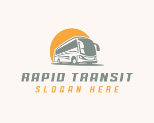 Shuttle - Tourist Shuttle Bus logo design