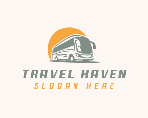 Tourist - Tourist Shuttle Bus logo design