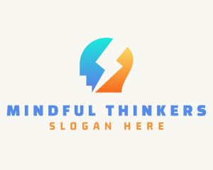 Power Thunder Mind logo design