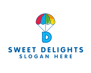 Caramel - Sweet Letter D logo design