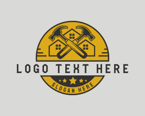 Tools - Hammer Construction Renovation logo design