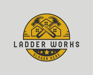 Hammer Construction Renovation  logo design