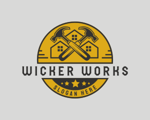 Hammer Construction Renovation  logo design