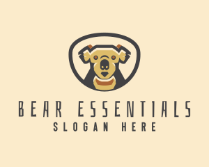 Bear - Koala Bear Animal logo design