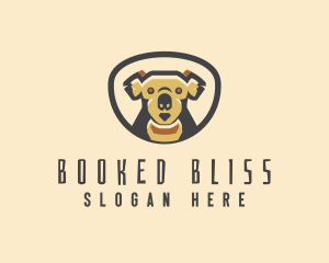 Koala Bear Animal logo design