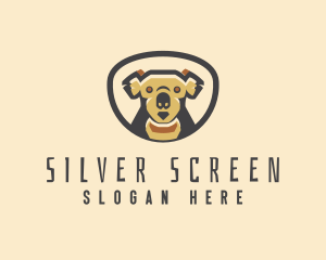 Koala Bear Animal logo design