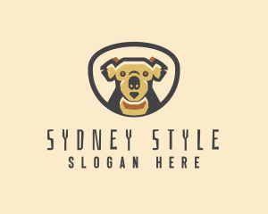 Sydney - Koala Bear Animal logo design
