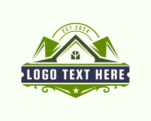 House - Construction Builder Realty logo design